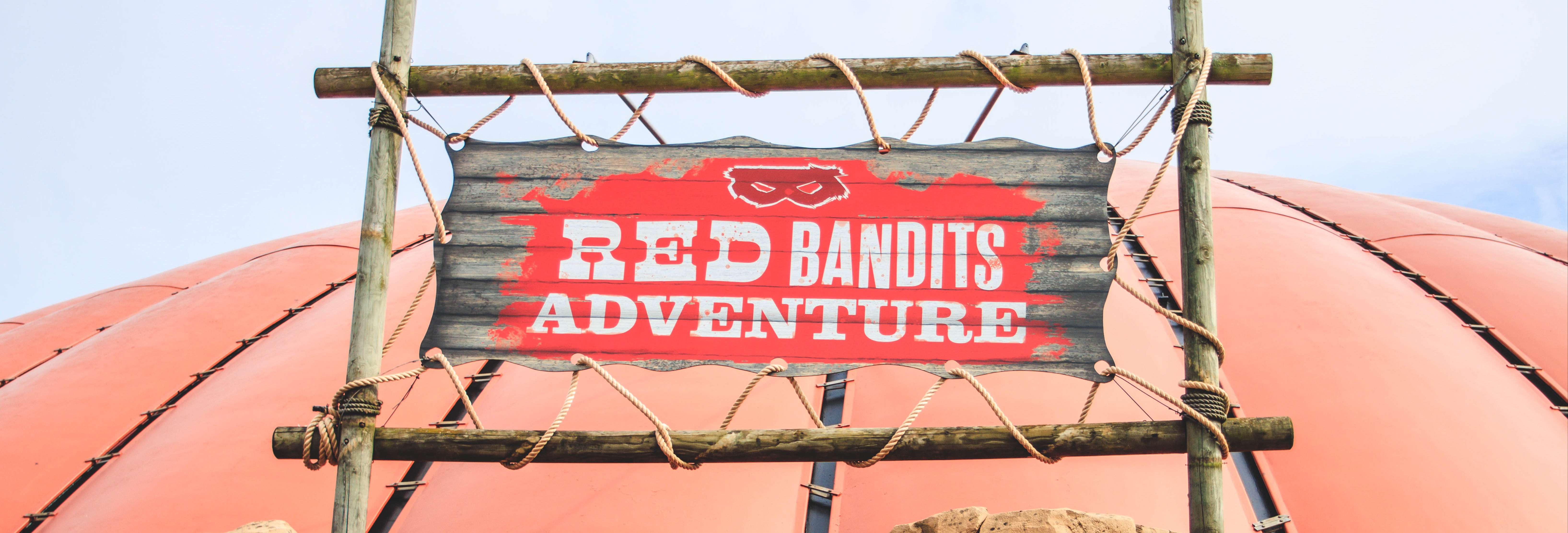 Slagharen opent nieuwe attractie: Red Bandits Adventure