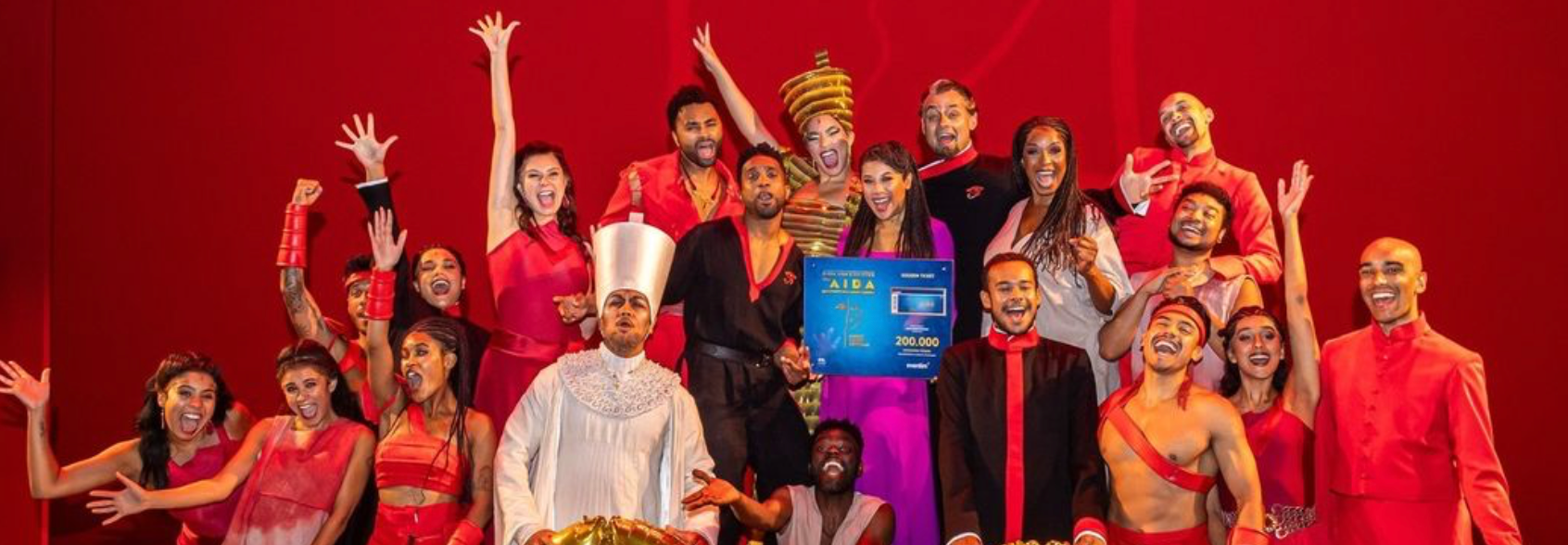Gouden Ticket Award voor Disney's AIDA: meer dan 200.000 kaarten verkocht