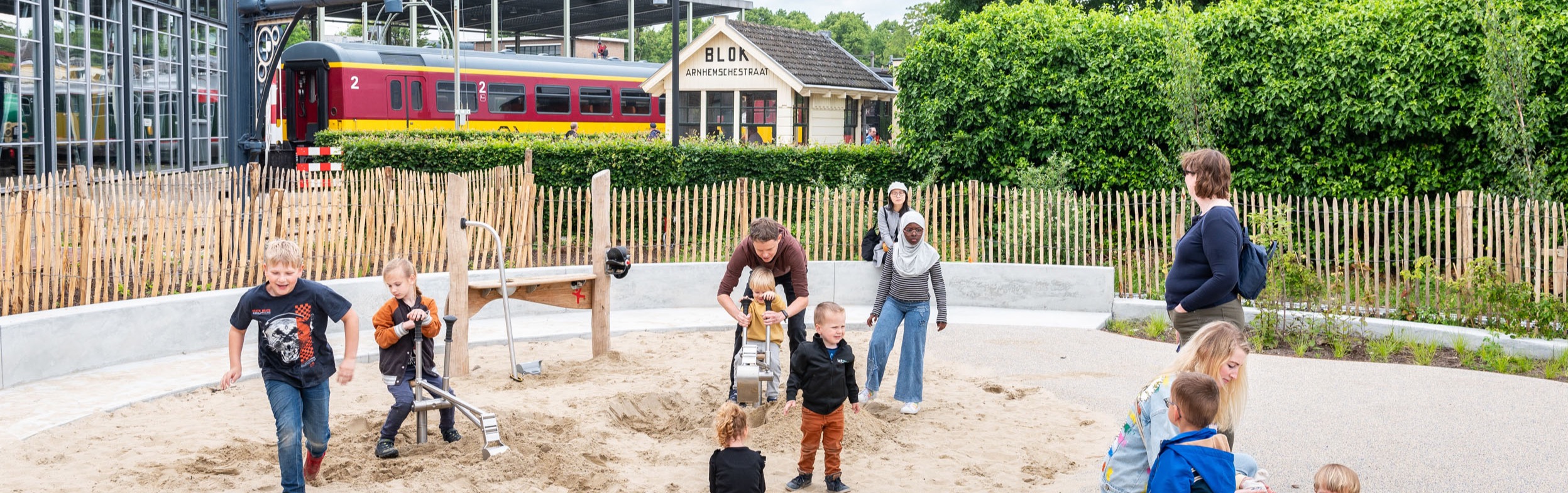 Zomer in het Spoorwegmuseum: kom spelen in de Spoortuin