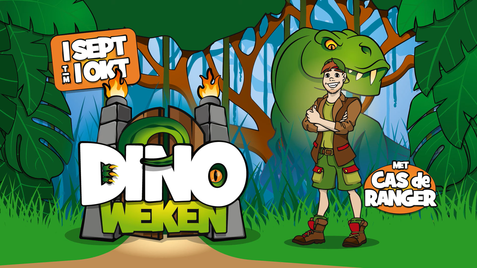 Kom naar de Dinoweken in Julianatoren